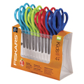 Fiskars Pointed-Tip Kids Scissors Classpack, 5", Assorted Colors, PK12 95037197